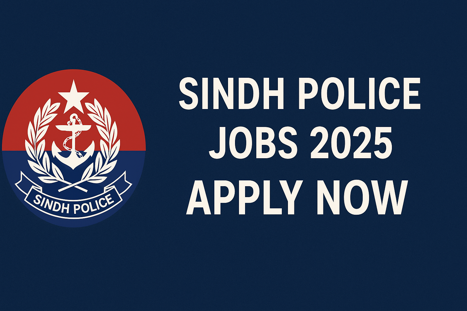 Sindh Police Jobs 2025