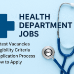 Health Department Jobs 2025