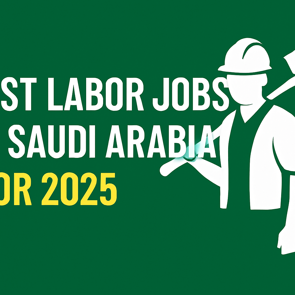 best labor jobs in Saudi Arabia for 2025